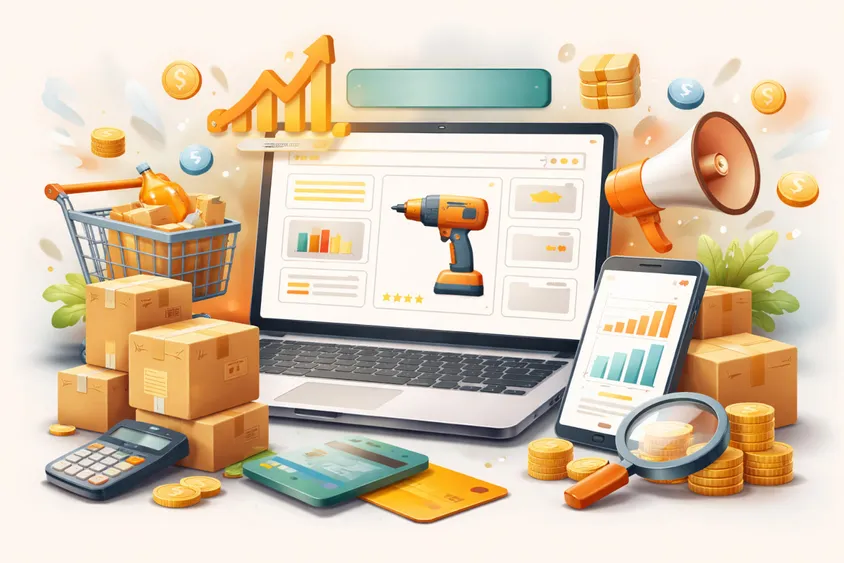 Wzrost sprzedaży na marketplace przedstawiony na wykresie