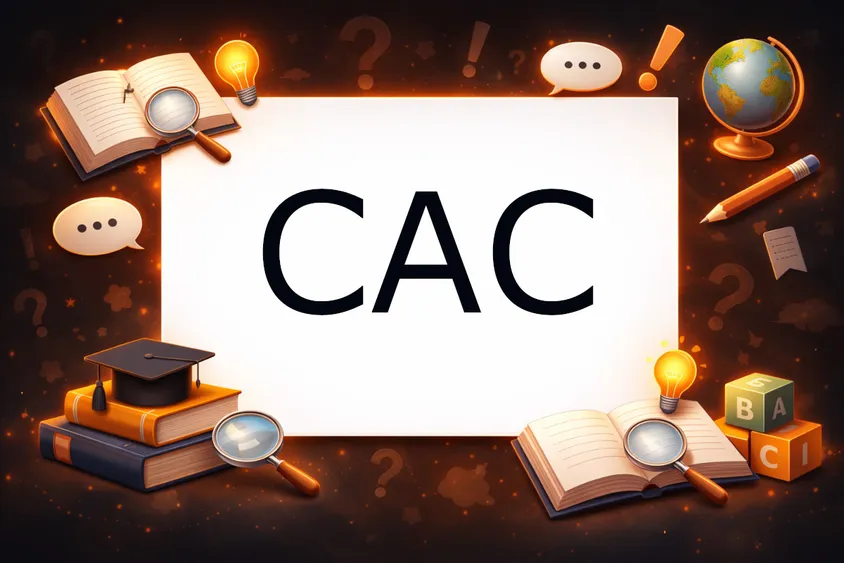 Customer acquisition cost visualized on a marketing performance chart